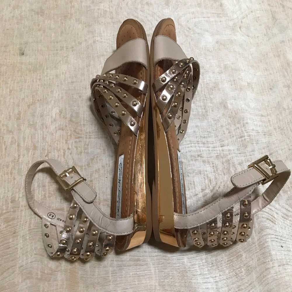 Naughty Monkey Slingbacks Studded Sandals